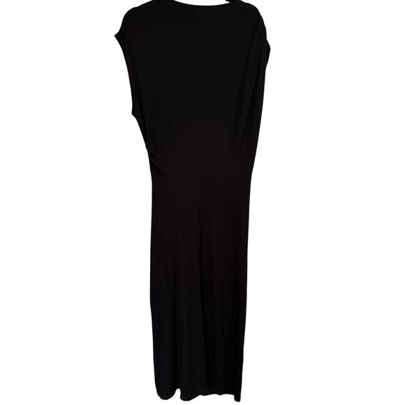 Isabel Marant Etoile Naerys Ruched Stretch Jersey Maxi Shirt Dress Sz 42 / 10 - Picture 3 of 15